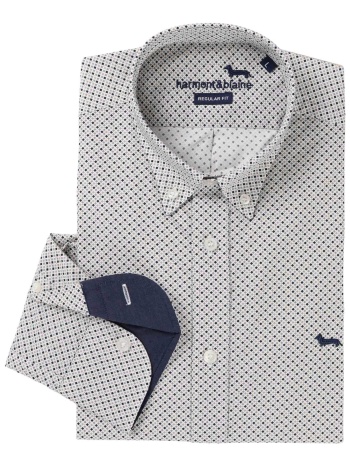 harmont & blaine ανδρικό πουκάμισο button down με σε προσφορά