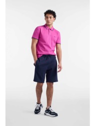 harmont & blaine ανδρική βερμούδα με ελαστική μέση regular fit - frq199021920 μπλε σκούρο