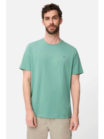 camel active ανδρικό t-shirt με κεντημένο monogram regular σε προσφορά