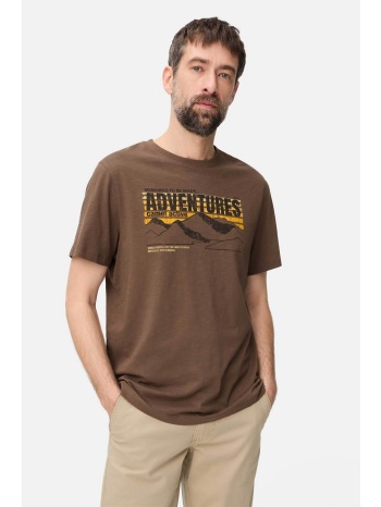 camel active ανδρικό t-shirt με lettering relaxed fit  σε προσφορά