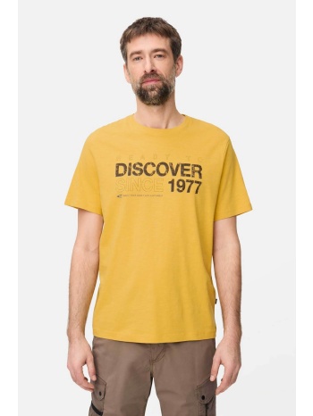 camel active ανδρικό t-shirt με lettering relaxed fit  σε προσφορά