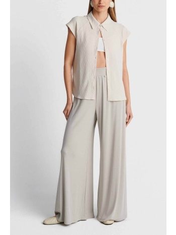 `ale γυναικεία παντελόνα μονόχρωμη loose fit - 8923042 εκρού σε προσφορά