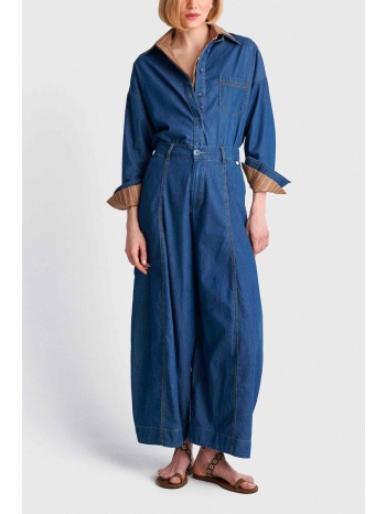 `ale γυναικεία denim παντελόνα loose fit - 8923179 denim σε προσφορά