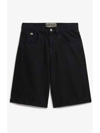 superdry ανδρική βερμούδα chino πεντάτσεπη oversized fit `5 σε προσφορά