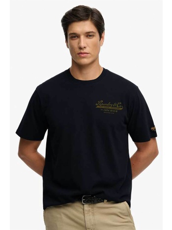 superdry ανδρικό t-shirt με print loose fit `heritage σε προσφορά