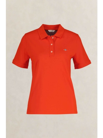 gant γυναικεία μπλούζα πόλο πικέ με λογότυπο regular fit  σε προσφορά