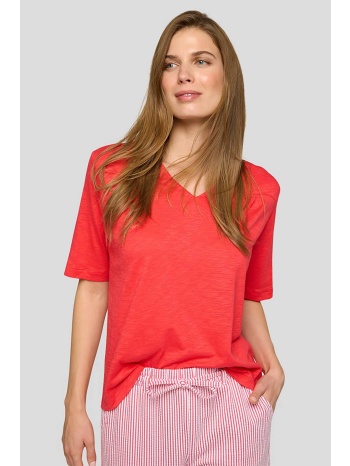 rabe γυναικείο t-shirt μονόχρωμο - 56-124322 κοραλί σε προσφορά