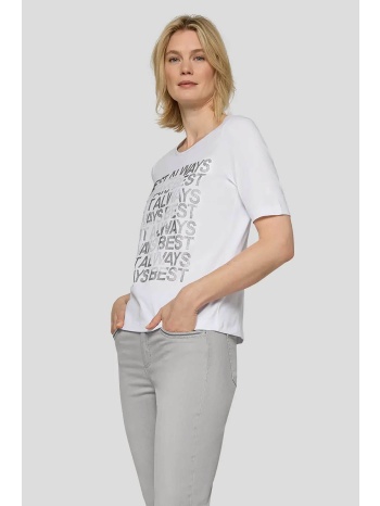 rabe γυναικείο t-shirt με lettering - 56-117359 λευκό σε προσφορά