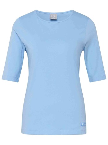 rabe γυναικείο μονόχρωμο t-shirt - 56-118330 μπλε σε προσφορά
