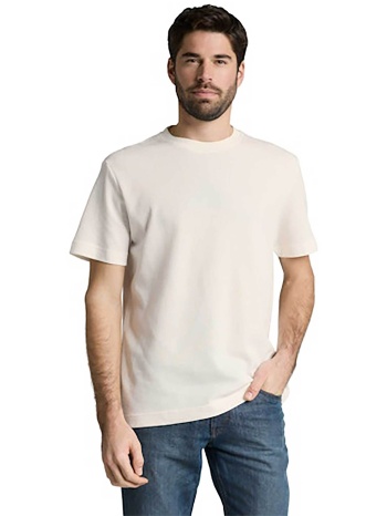 tom tailor ανδρικό t-shirt με waffle pattern regular fit  σε προσφορά