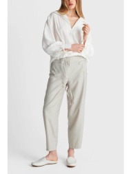 `ale γυναικείο παντελόνι relaxed fit - 8923063 εκρού