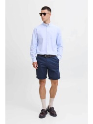 jack & jones ανδρική βερμούδα chino regular fit - 12165604 μπλε σκούρο