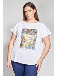 parabita γυναικείο t-shirt με print - 012610100568 λευκό