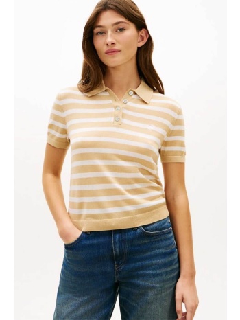 tommy hilfiger γυναικεία μπλούζα πόλο με κεντημένο logo σε προσφορά