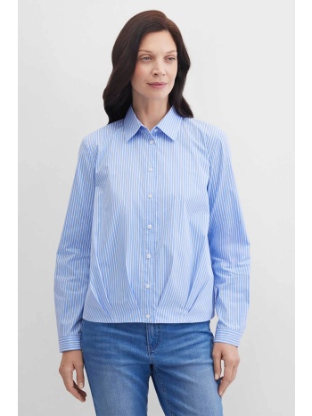 gerry weber γυναικείο πουκάμισο cropped με ριγέ σχέδιο σε προσφορά