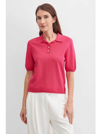 gerry weber γυναικεία μπλούζα πόλο μονόχρωμη - n60953283040 σε προσφορά