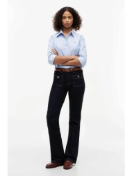 tommy hilfiger γυναικείο τζιν παντελόνι bootcut fit - ww0ww50778 denim blue σκούρο