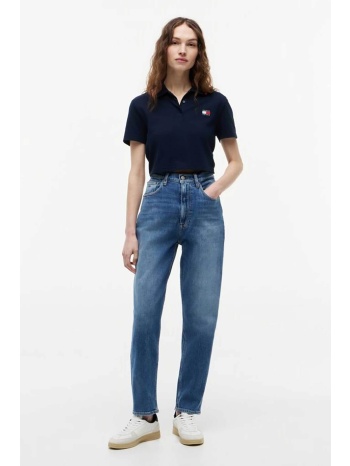 tommy jeans γυναικείο τζιν παντελόνι πεντάτσεπο mom fit  σε προσφορά