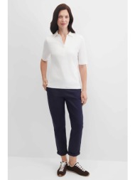 gerry weber γυναικείο παντελόνι chino cropped tapered fit - n67147104040 μπλε σκούρο