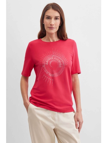 gerry weber γυναικείο t-shirt με στρας straight cut  σε προσφορά