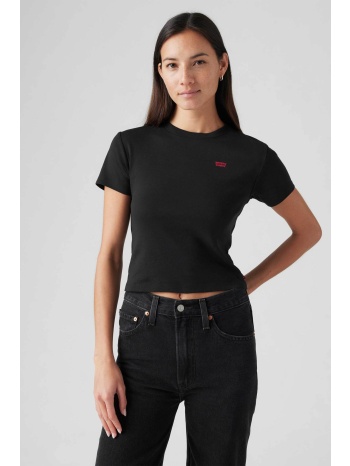 levi`s® γυναικείο t-shirt με λογότυπο slim fit `essential