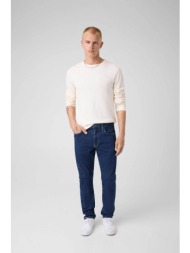 guess ανδρικό τζιν παντελόνι πεντάτσεπο slim fit - m4ya1cd5dm3 denim blue σκούρο
