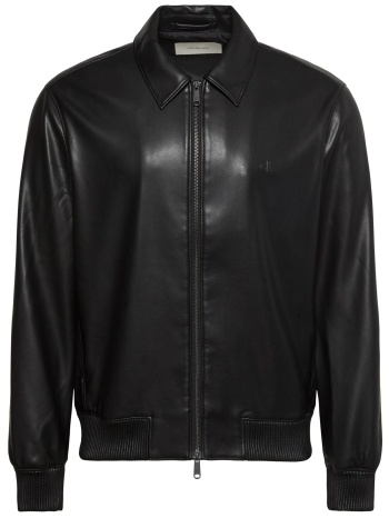 calvin klein jeans ανδρικό bomber jacket faux leather με