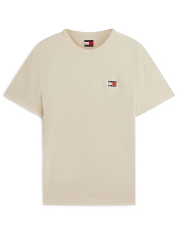 tommy jeans ανδρικό t-shirt με κεντημένο λογότυπο regular