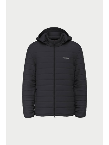guess ανδρικό puffer μπουφάν με καπιτονέ σχέδιο και