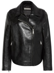 calvin klein jeans γυναικείο jacket faux leather relaxed fit - lv047g515g μαύρο