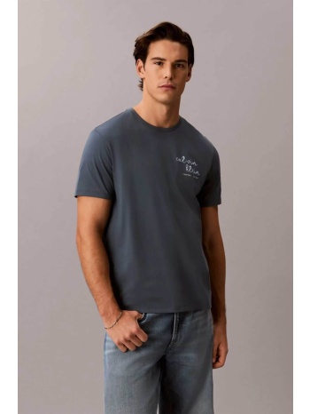 calvin klein jeans ανδρικό t-shirt με graphic logo print