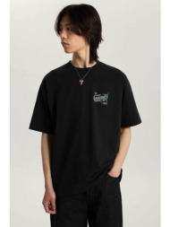 vans ανδρικό t-shirt loose fit `caballero` - vn000xhbblk1 μαύρο