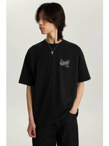 vans ανδρικό t-shirt loose fit `caballero` - vn000xhbblk1