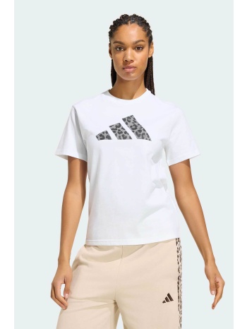 adidas γυναικείο t-shirt regular fit `animal graphic 2` 