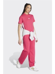adidas γυναικείο παντελόνι φόρμας regular fit `essentials small logo feelcozy` - kf8424 φούξια
