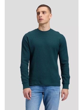 lee® ανδρική μακρυμάνικη μπλούζα με waffle pattern regular