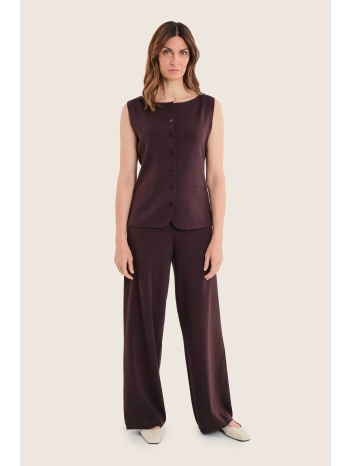 gerry weber γυναικείο παντελόνι πλεκτό straight fit 