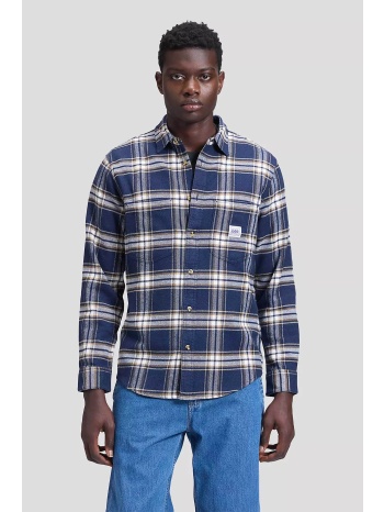 lee® ανδρικό πουκάμισο με καρό σχέδιο relaxed fit `workwear