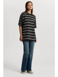 vans γυναικείο τζιν παντελόνι πεντάτσεπο boot cut fit `check-5` - vn000zxfahu1 denim blue