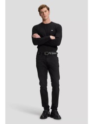 lee® ανδρικό τζιν παντελόνι πεντάτσεπο slim tapered fit `luke` - 112386447 μαύρο