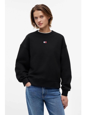 tommy jeans γυναικείο φούτερ με λογότυπο boxy fit 