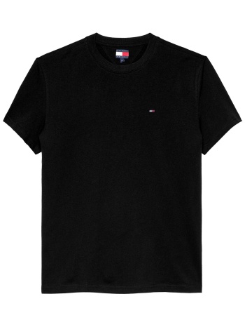 tommy jeans ανδρικό t-shirt με κεντημένο λογότυπο regular