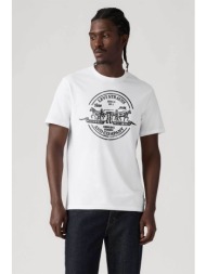 levi`s® ανδρικό t-shirt με print standard fit `classic graphic` - a28230358 λευκό