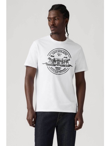 levi`s® ανδρικό t-shirt με print standard fit `classic
