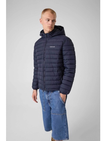 guess ανδρικό puffer μπουφάν με καπιτονέ σχέδιο και