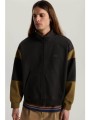 vans ανδρική ζακέτα φούτερ relaxed fit `retro sport mock ` - vn000u97emv1 μαύρο