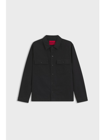hugo ανδρικό overshirt twill oversized fit `epoldo` 