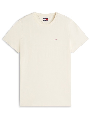tommy jeans ανδρικό t-shirt με κεντημένο λογότυπο extra