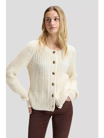lee® γυναικεία πλεκτή ζακέτα loose fit `chunky` - 112386223