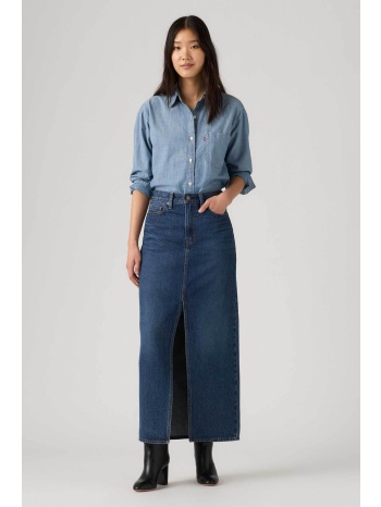 levi`s® γυναικεία denim midi φούστα πεντάτσεπη regular fit